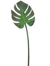 AS *  Monstera Leaf Spr 29" Grn/Brn