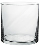 SYN * 5" Cylinder Vase Clear