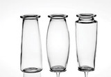 SYN * 9" Trio Bouquet Vase Clear