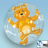 Baby Boy Bear 24" Bubble Balloon TK-206