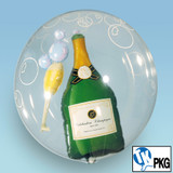 Champagne 24" Bubble Balloon TK-214