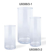 UNL *  Cylinder 14"H 6" Top Clear