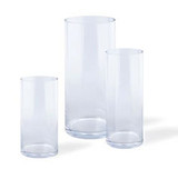 UNL *  Cylinder 10"H 5" Top Clear