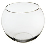 UNL *  10" Dia Bubble Bowl Clear