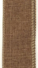 JAS *  Poly Linen 9/10 Dark Brown