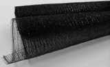 JAS *  Mesh 10"x10yd Black