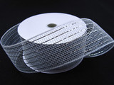 JAS *  Mesh 2.5"x25yd Silver 