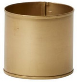 AD * Bryant Pot 3.25"x3" Gold Metal