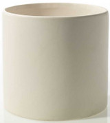AD * Cercle Pot 6.5"x6.25" M Wht
