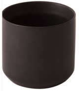 AD * Kendall Pot 7"x6.75" Black