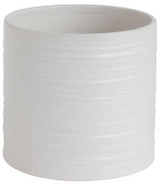 AD * Everest Pot 6.75"x6.25" White