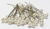 MAC *  2" Round Pin Pearl White