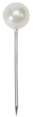 MAC *  3/4" Corsage Pin White