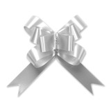 BI *  Butterfly Pull Bow 2" Silver