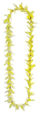 AS *  48" Frangipani Lei Wht/Yellow