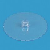 NAT * Plate Plastic 12" Clear