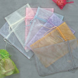 NAT * Organza Bag 6"x9" Red