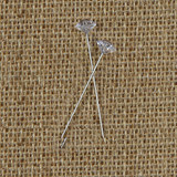 NAT * Diamond Corsage Pin 2" Clear