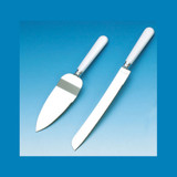 NAT * Cake Knife Set White