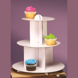 NAT * 3 Tier Stand White