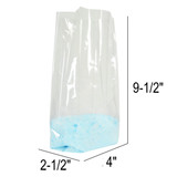 TEM *  Crimp Sealed 4"x2.5"x9.5"