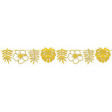 BEI *  Foil Die Cut Floral Streamer