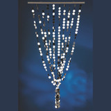 NAT * PVC Curtain 36x69" Silver