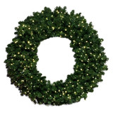 B * 36" Wreath LED Warm White