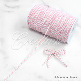 CID *  Twine 200yd White Pink