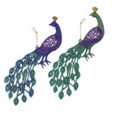 KA * 4.5" Acrylic Peacock Ornament