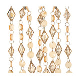 KA * 6ft Acrylic Garland Champagne/Clear