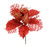 NIC *  Glit Holly Pick Red