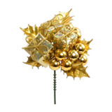 NIC *  Holly/Box/Berry Pick Gold