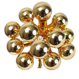 NIC *  25mm Glass Ball Gold