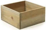 AD * Woodland Planter 7"x7"x3.5" Wht