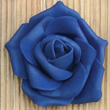 NAT * 2.5" Foam Flower Royal Blue