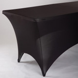 NAT * Spandex Table Cover 6ft Black