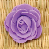NAT * 1.75" Foam Flower Lavender