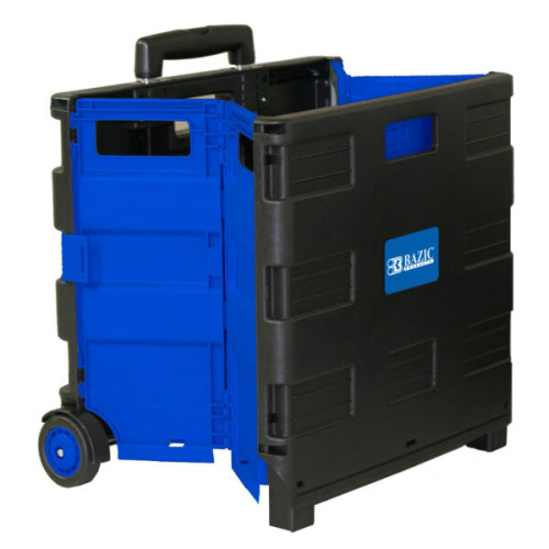 BAZ *  Foldable Rolling Cart Blue 