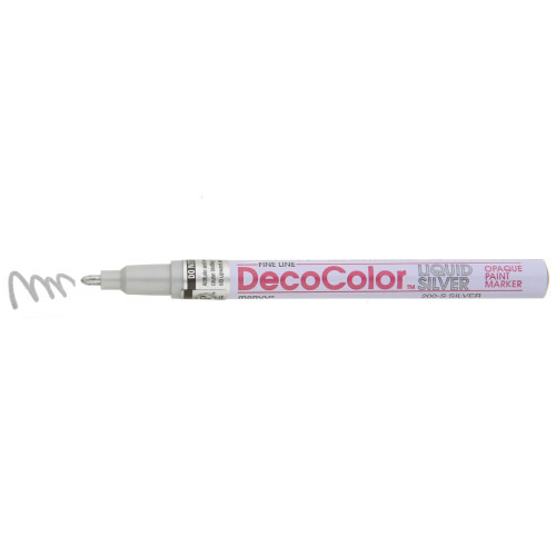 UCH *  Pen Marker Fine Tip Silver