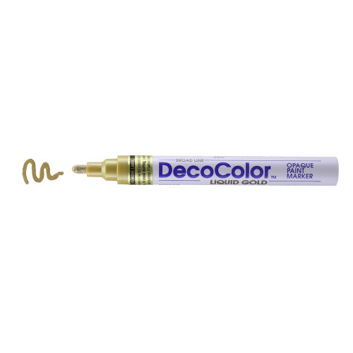 UCH *  Pen Marker Broad Tip Gold