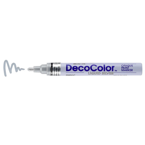 UCH *  Pen Marker Broad Tip Silver