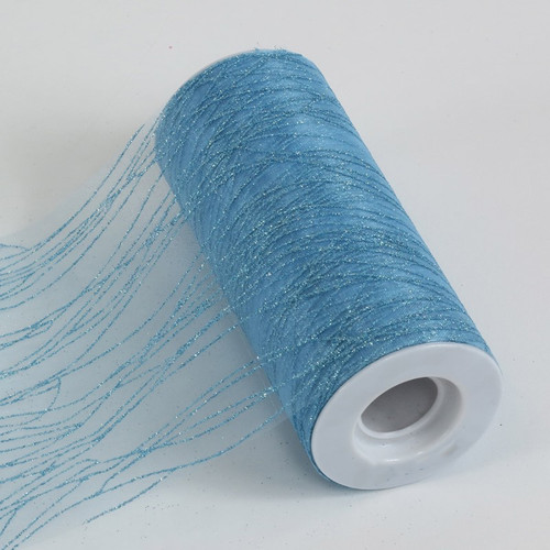 NAT * Sparkle Stripe 6x25yd Blue