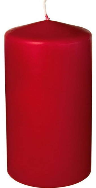 GWC * Candle Pillar 2.8"x5.8" Red