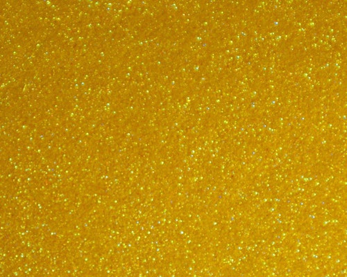 BBW * Glittered Foam Sheet Yellow 