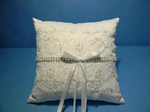 BBW * Lace Pillow w/Rhinestone