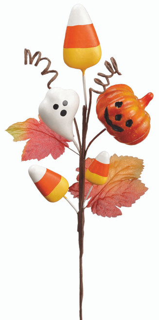 AS * 11.4" Halloween Pick Or/White AS * 11.4" Halloween Pick Or/White