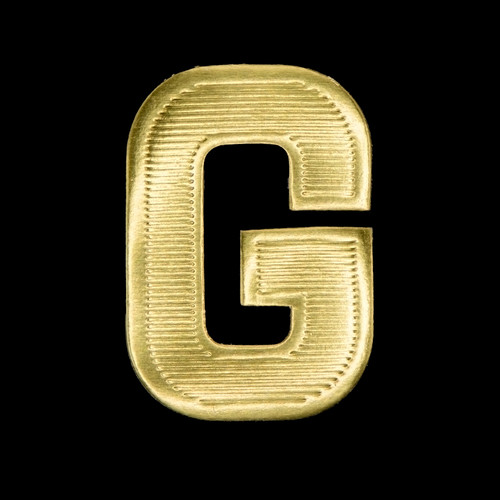 MAS * Gold Letters G