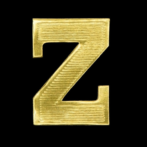 MAS * Gold Letters Z