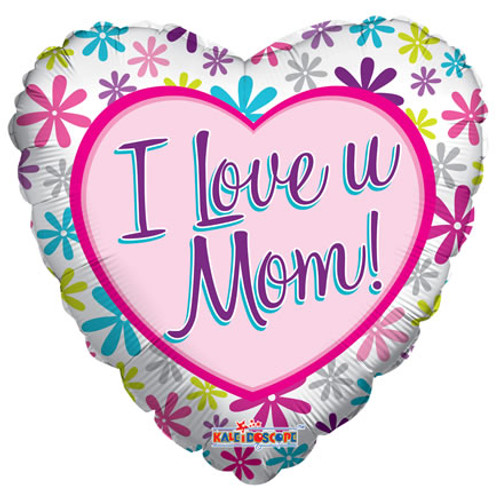 CVG 84175-18" Mylar I Love u Mom!